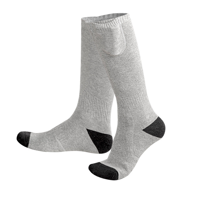 Varmeriket™ Oppladbare knestrømper med varme i tre nivåer