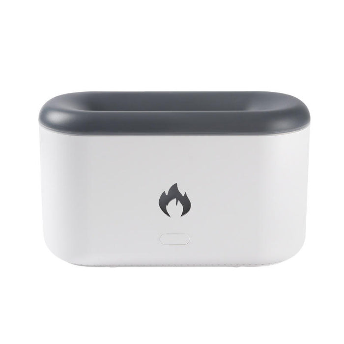 Varmeriket 3D-flamme luftfukter med 300 ml tank – ultralyd og USB-C