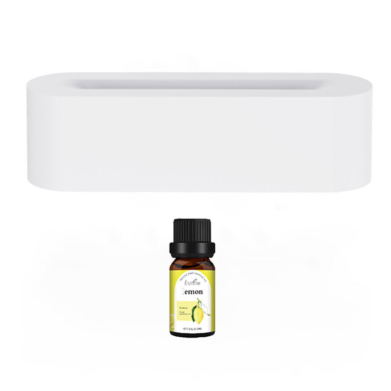 Vulkan aroma diffuser med 7 lysfarger og eterisk olje 10 ml
