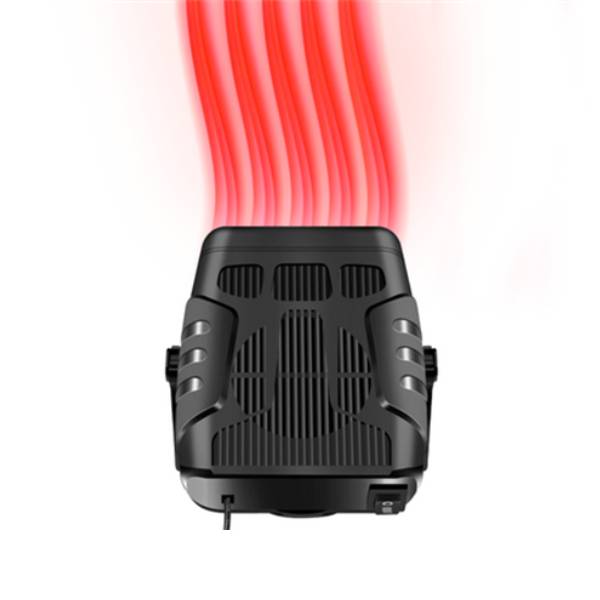 Varmeriket™ Bilvarmer 12V på 120W med varm og kald luft