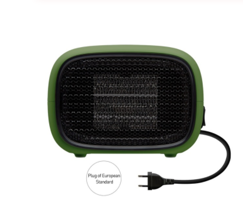 Mini varmeapparat med PTC-keramikk, varmer på 3 sekunder