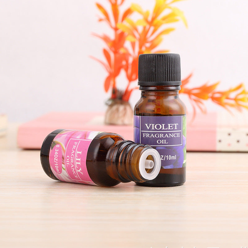 Aromaolje til diffuser, 10 ml vannløselig, mange dufter