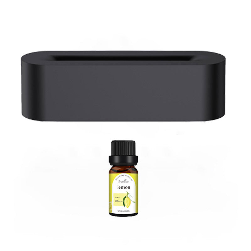 Vulkan aroma diffuser med 7 lysfarger og eterisk olje 10 ml
