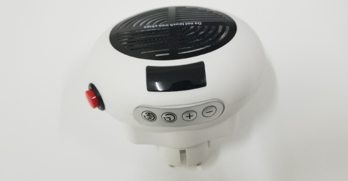 Mini varmeovn 400 W med temperaturkontroll 15–32 °C