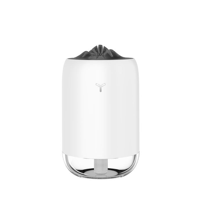 Varmeriket Luftfukter med flammeeffekt – stille aroma diffuser med USB