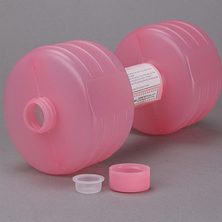 Rosa vannmanual i plast