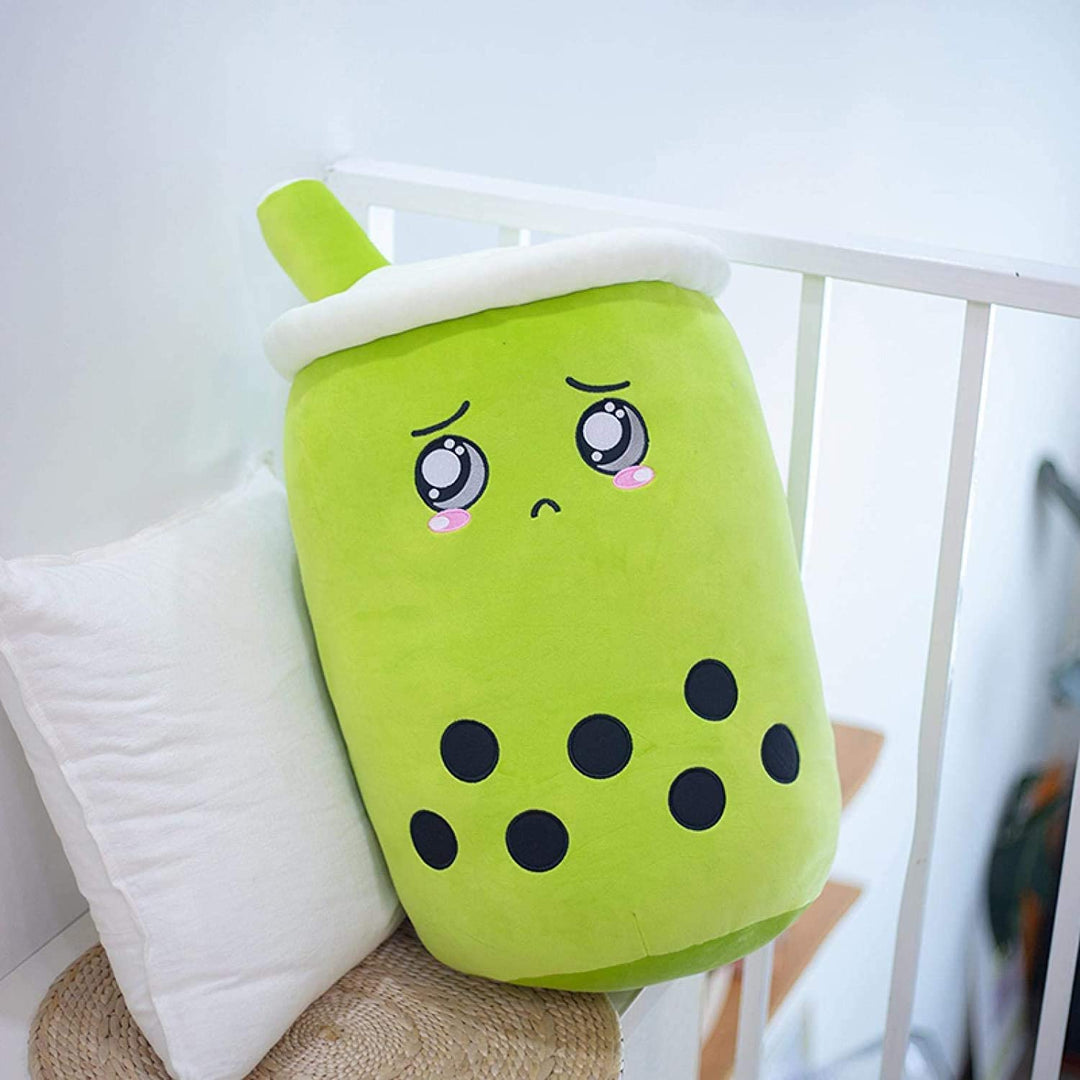 Kosedyr formet som bubble tea