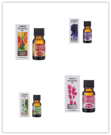 Aromaolje til diffuser, 10 ml vannløselig, mange dufter
