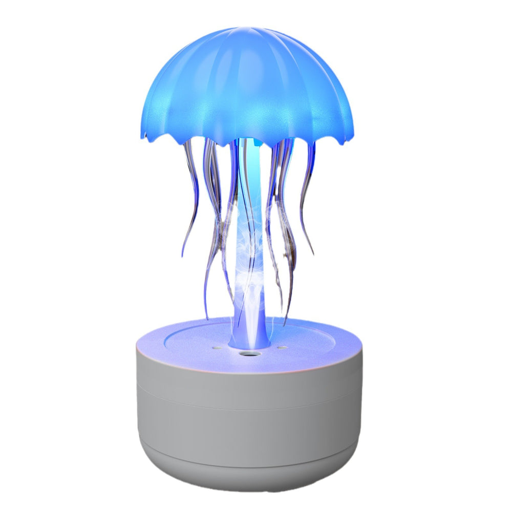 Aroma diffuser med manet, fargerikt nattlys og kraftig tåke
