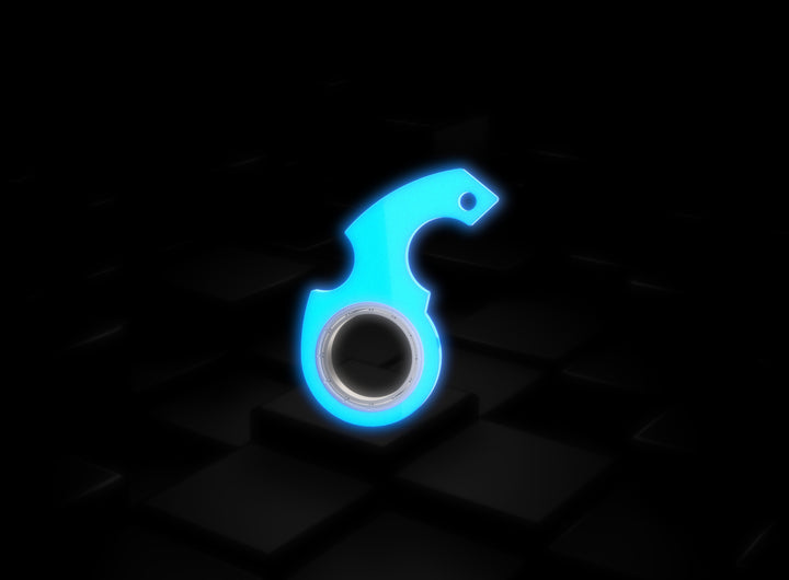 Fidget spinner som nøkkelring