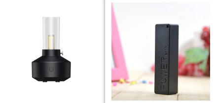 Aroma diffuser med retro glødelys og automatisk avstenging