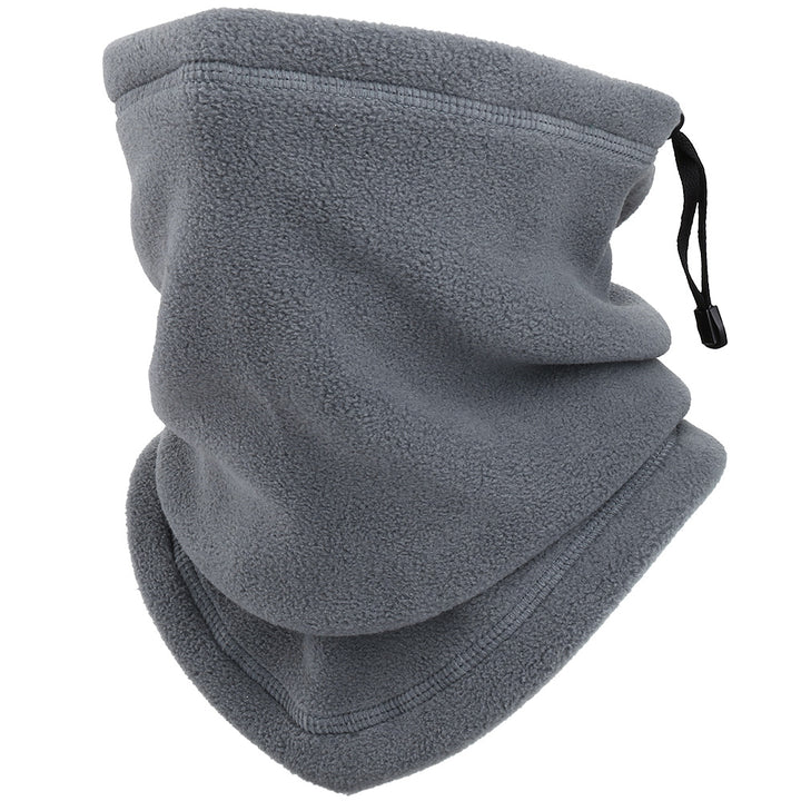 Nakkevarmer i fleece med halvmaske, vindtett, unisex