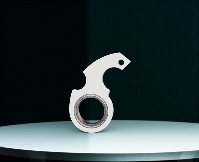 Varmeriket Fidget spinner-nøkkelring med flaskeåpner