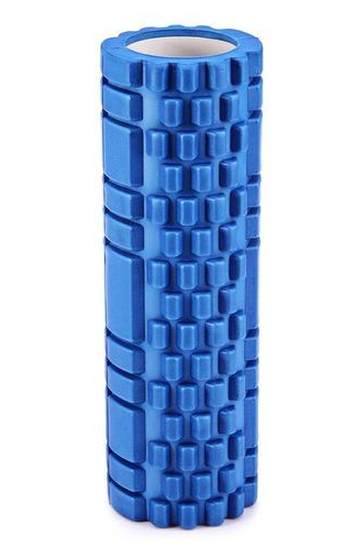 Varmeriket Foam roller med rutemønster og massasjepunkter