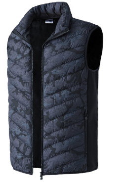 Oppvarmet vest for dame og herre med flere varmesoner