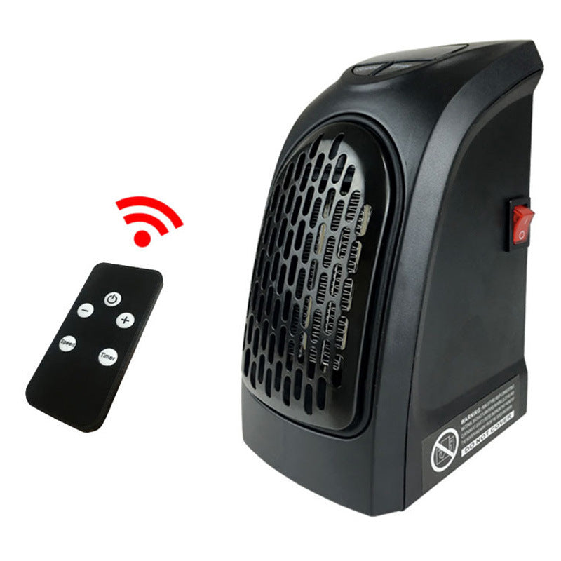 Liten varmeovn med flammeeffekt, 500 W og tre trinn