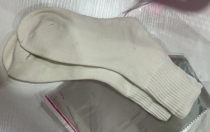 Varmeriket Tykke frottésokker med plysj inni til kalde dager