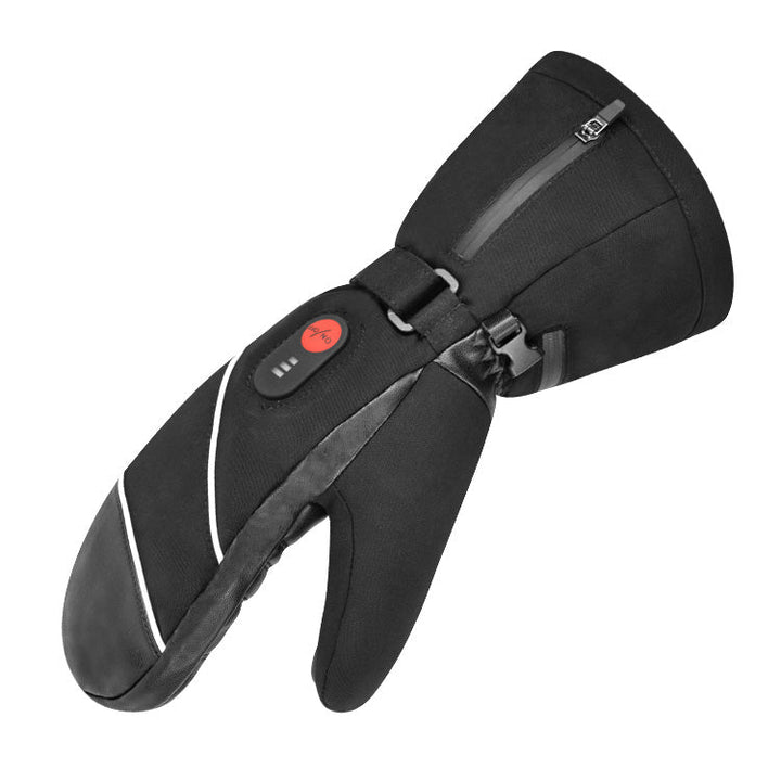 Varmeriket™ Oppvarmede skihansker med touchfingre