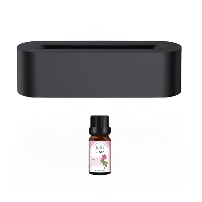 Vulkan aroma diffuser med 7 lysfarger og eterisk olje 10 ml
