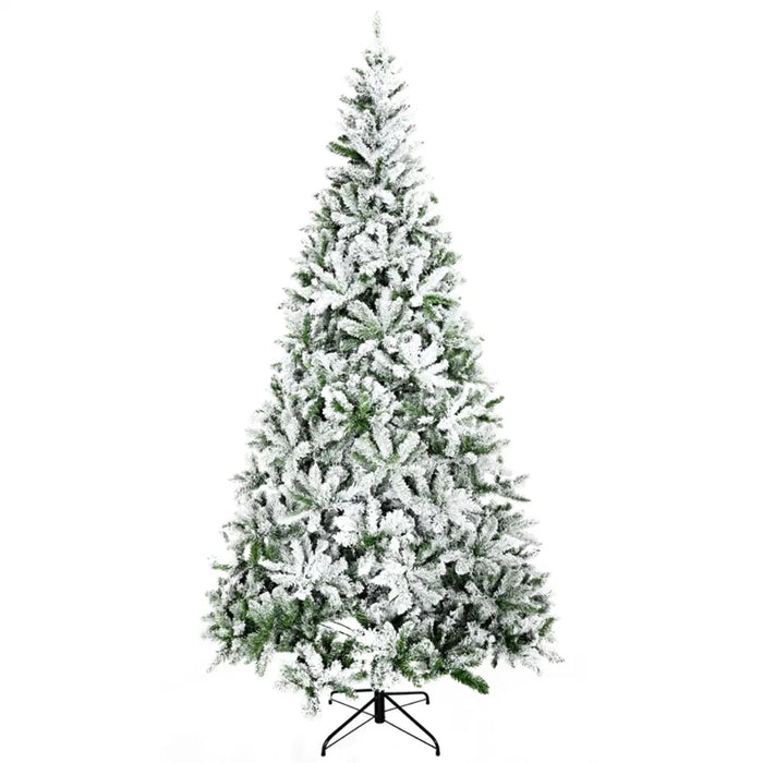 Varmeriket Snødekt furujuletre 180 cm uten lys