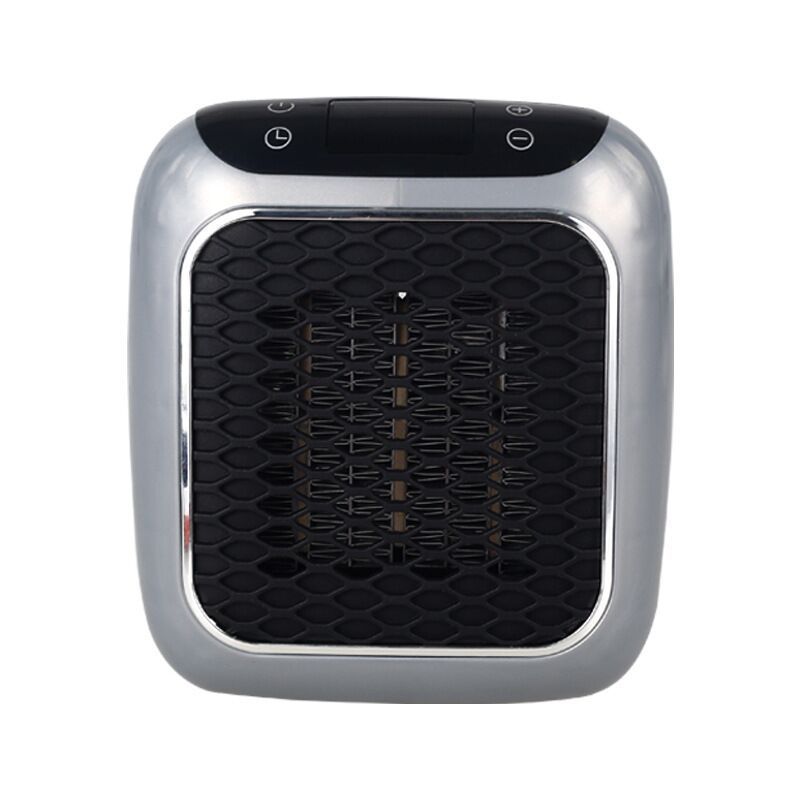 Vegghengt mini viftevarmer med digital termostat, 800 W