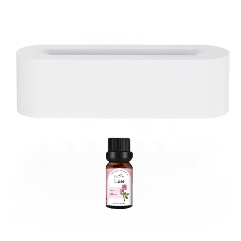 Vulkan aroma diffuser med 7 lysfarger og eterisk olje 10 ml