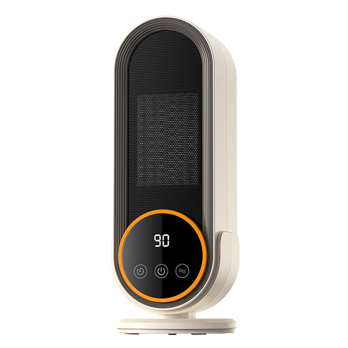 Varmeriket Keramisk vifteovn 1200W med touchpanel og LED-display