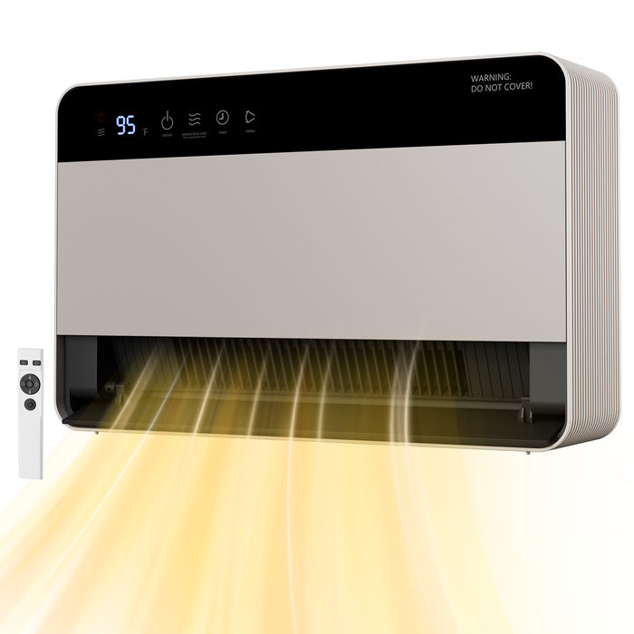 Varmeriket Veggmontert varmeovn 1500 W med 4 moduser og timer