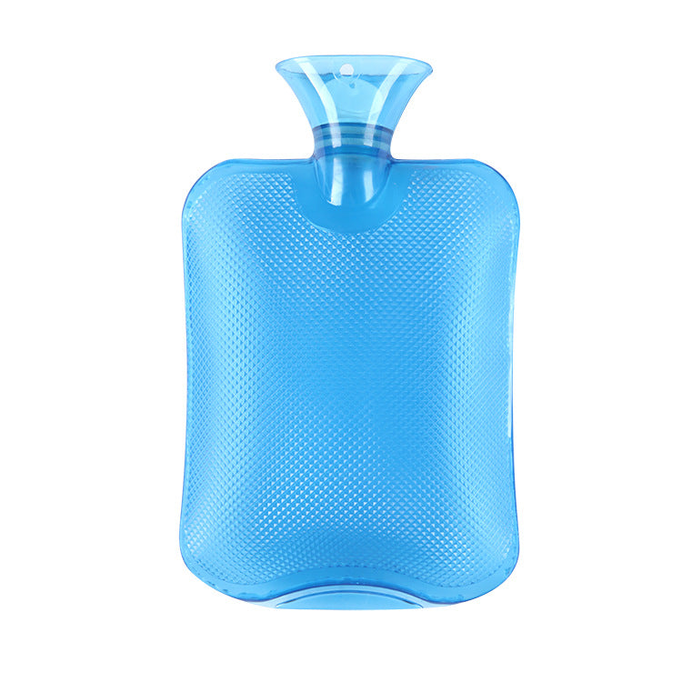 Varmeflaske i PVC med vannfylling, 1 eller 2 liter