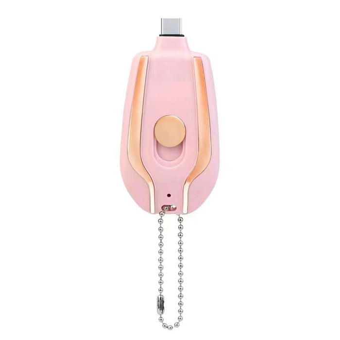 Varmeriket Mini nøkkelring-powerbank uten kabel