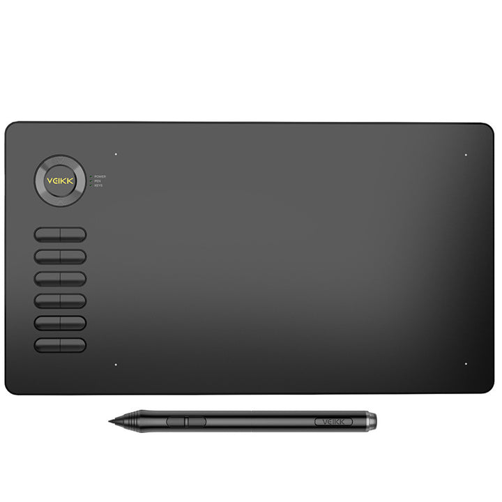 Tegnebrett med batterifri penn til PC