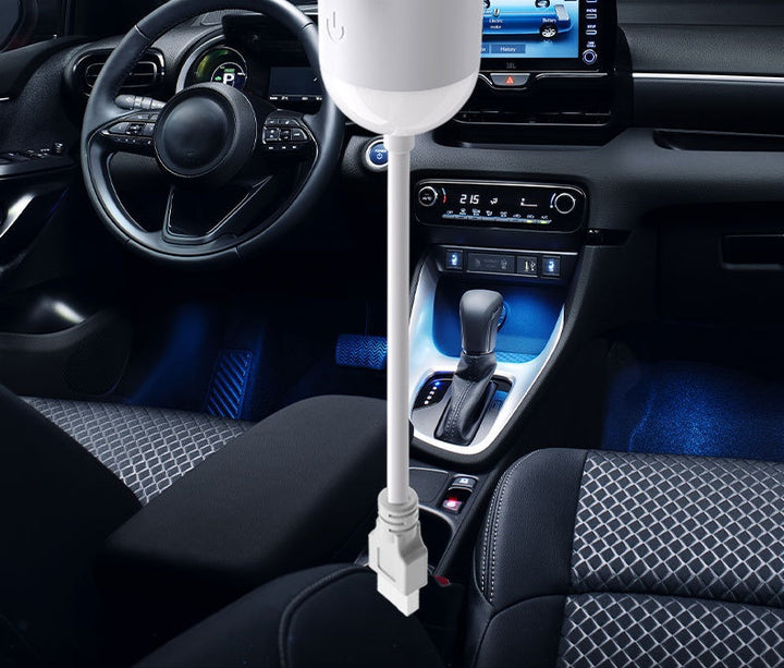 Mini USB-projektor med stjerner i taket
