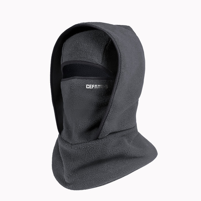 Varmeriket Balaklava i polarfleece med åpent øyefelt