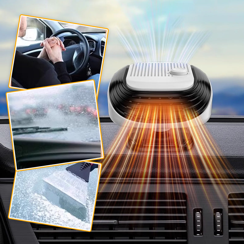 Varmeriket™ Kompakt bilvarmer med 360° dreiing og rask varme