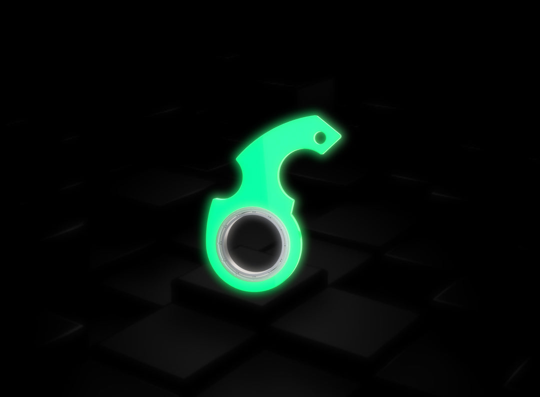 Fidget spinner som nøkkelring