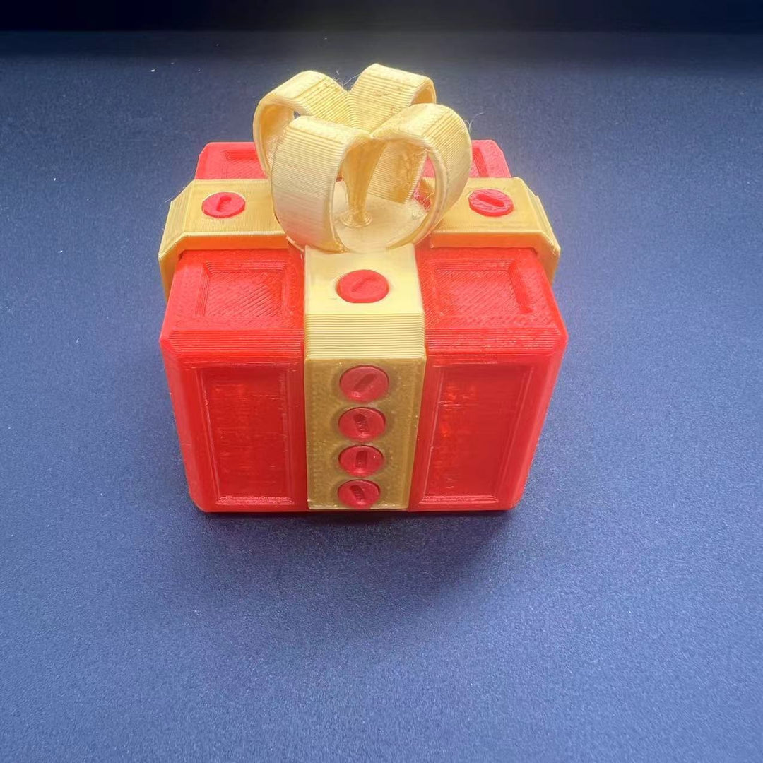 3D-printet gaveeske med skruer