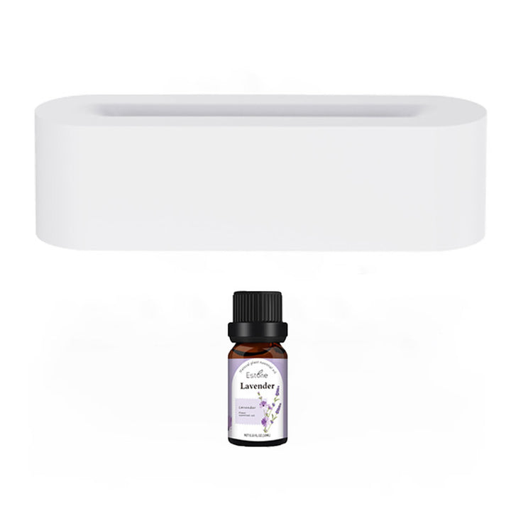 Vulkan aroma diffuser med 7 lysfarger og eterisk olje 10 ml