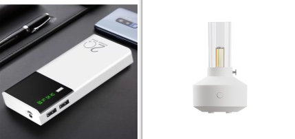 Varmeriket Aromadiffuser med retro glødetrådslys og nattlys