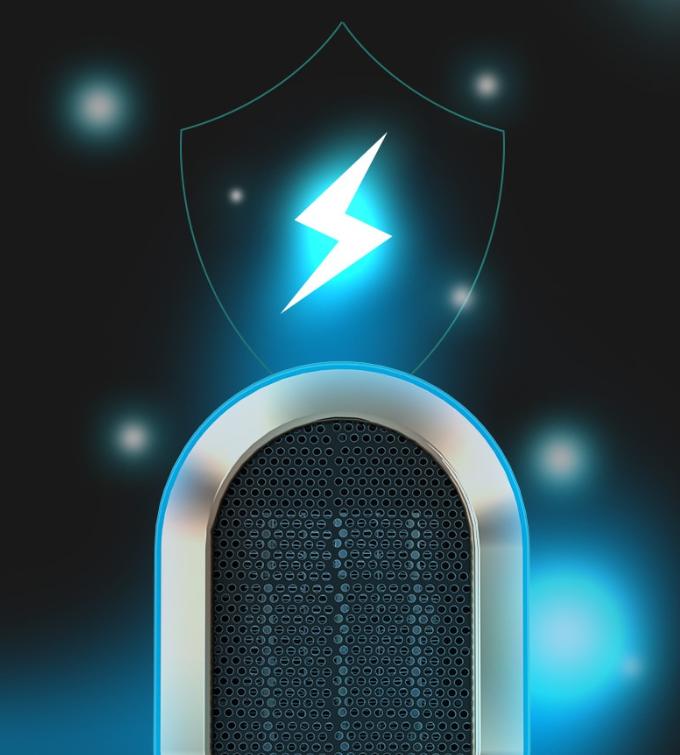 Varmeriket™ Kompakt elektrisk radiator med keramisk element