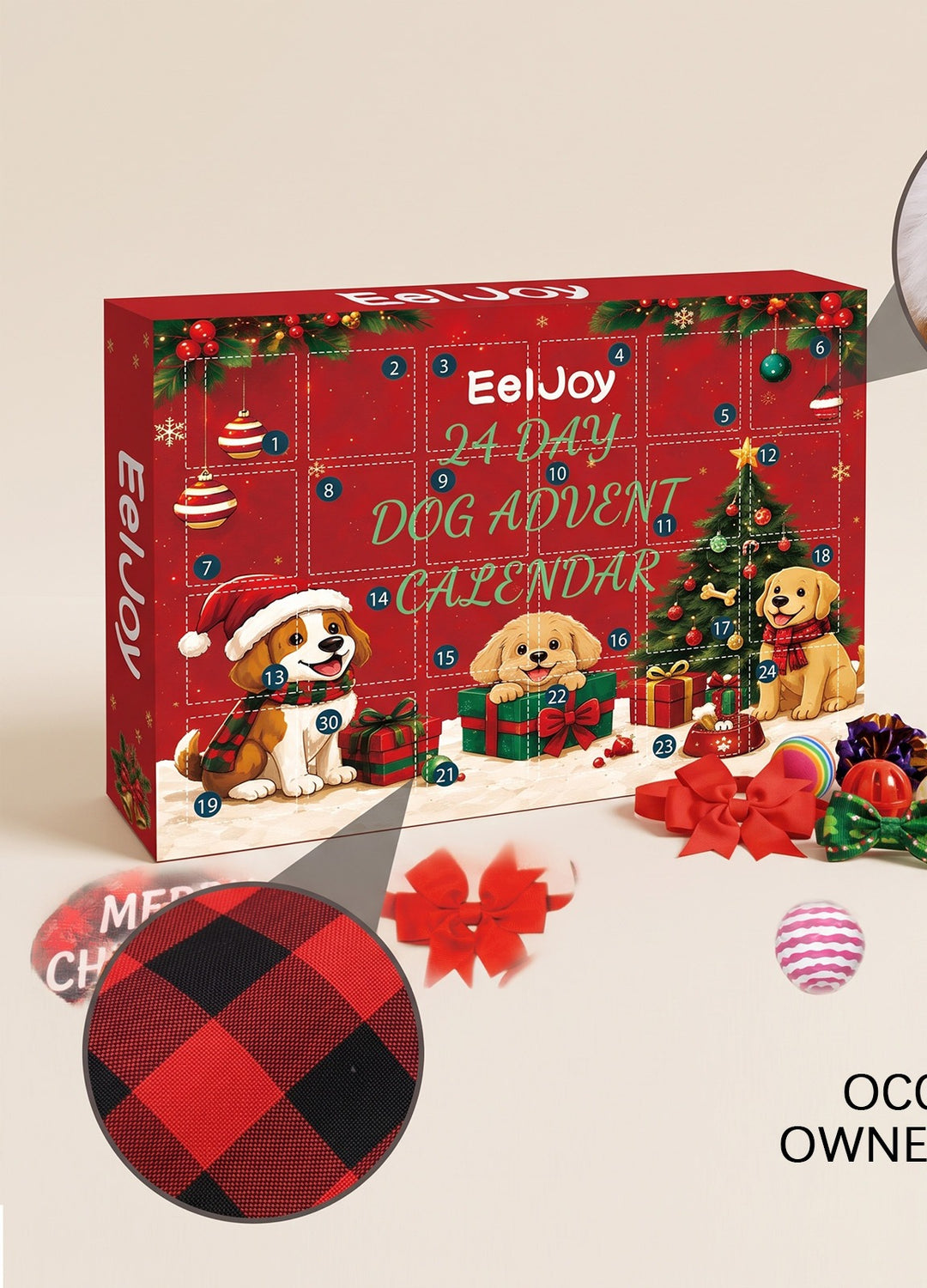 Julekalender for hund med leker