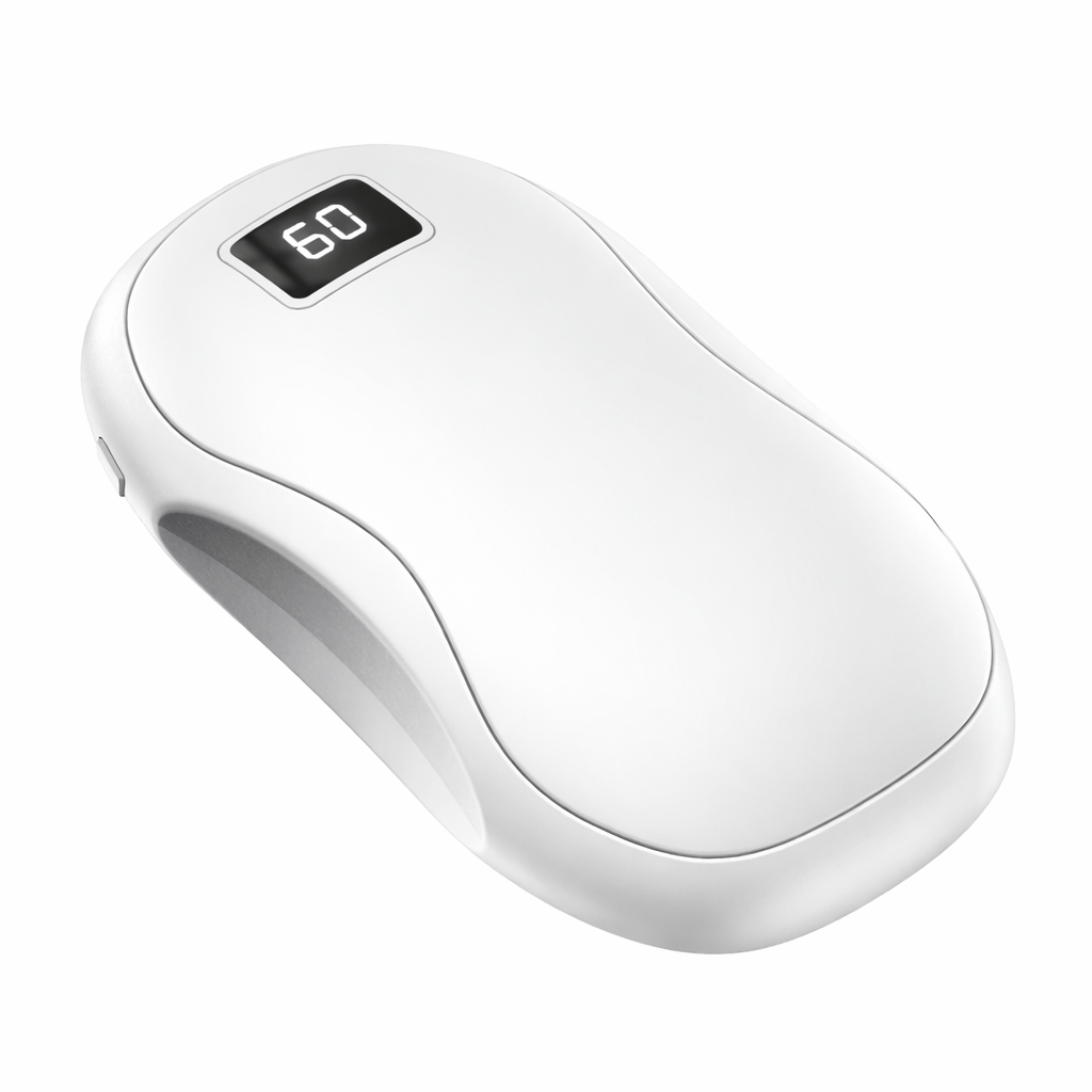 Varmeriket™ Håndvarmer og powerbank 3500 mAh med digital skjerm
