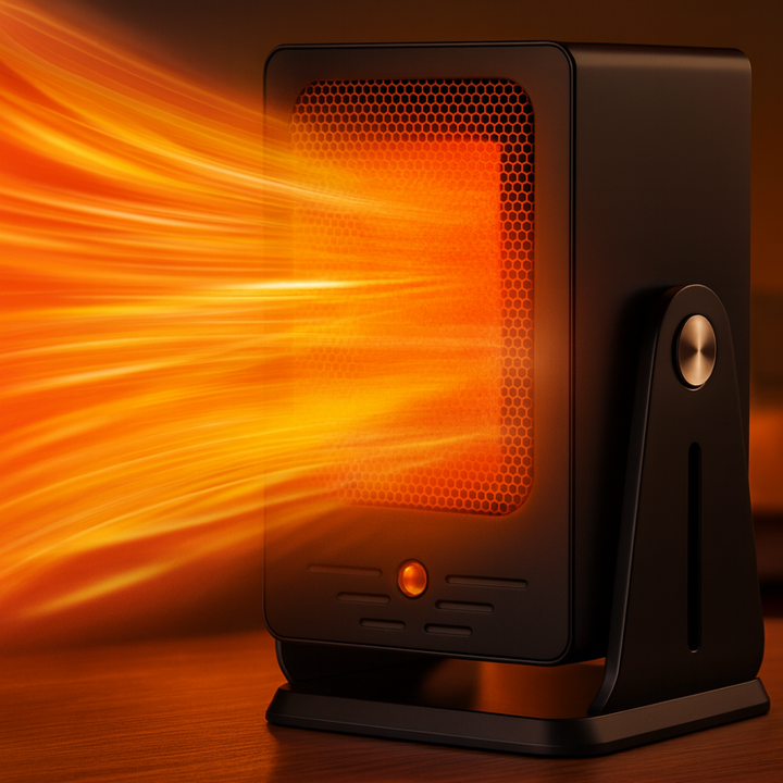 Varmeriket™ Keramisk varmevifte 900W med justerbar termostat