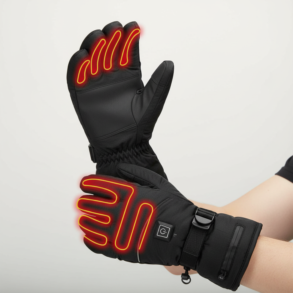 Varmeriket™ Vanntette oppvarmede hansker med berøringsskjermfunksjon