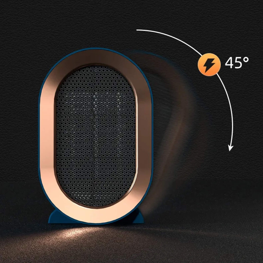 Varmeriket™ Keramisk vifteovn med to varmetrinn og under 36 dB