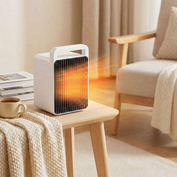 Varmeriket™ Bærbar varmeovn 600 W som varmer på tre sekunder