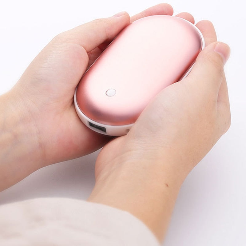 Varmeriket™ Oppladbar håndvarmer med powerbank 5200 mAh