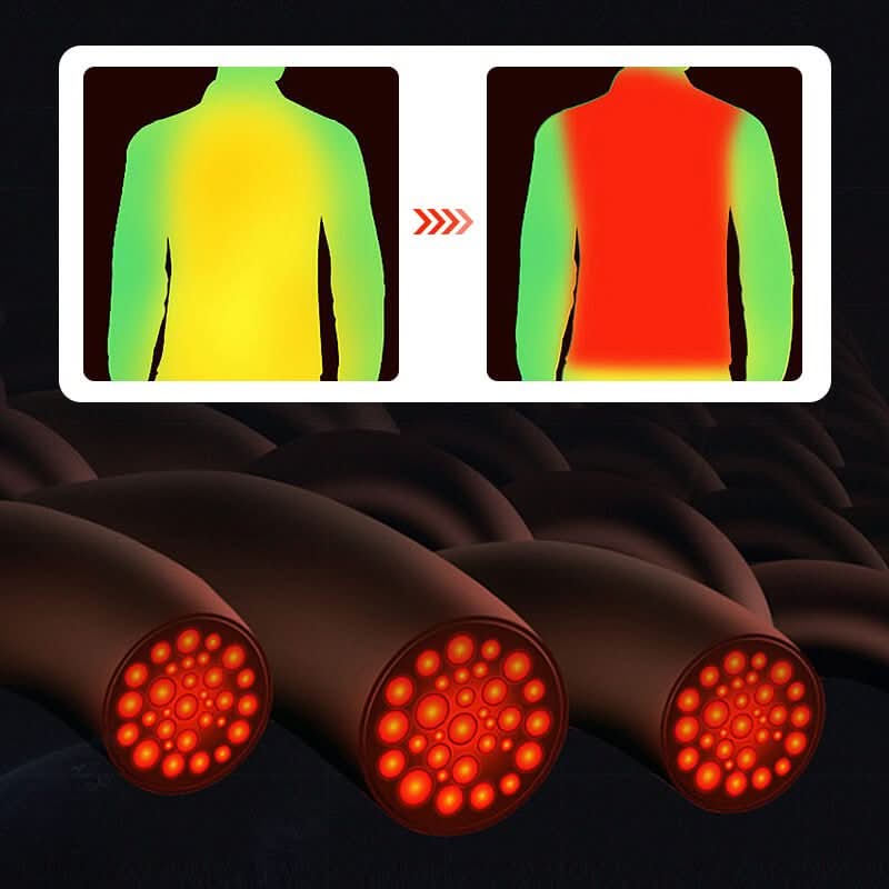Varmeriket™ Varmevest med 13 varmesoner og karbonfibervarme