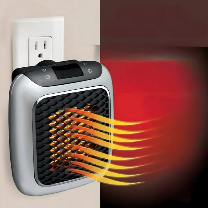 Varmeriket™ Keramisk veggvarmer med termostat 16–32 °C