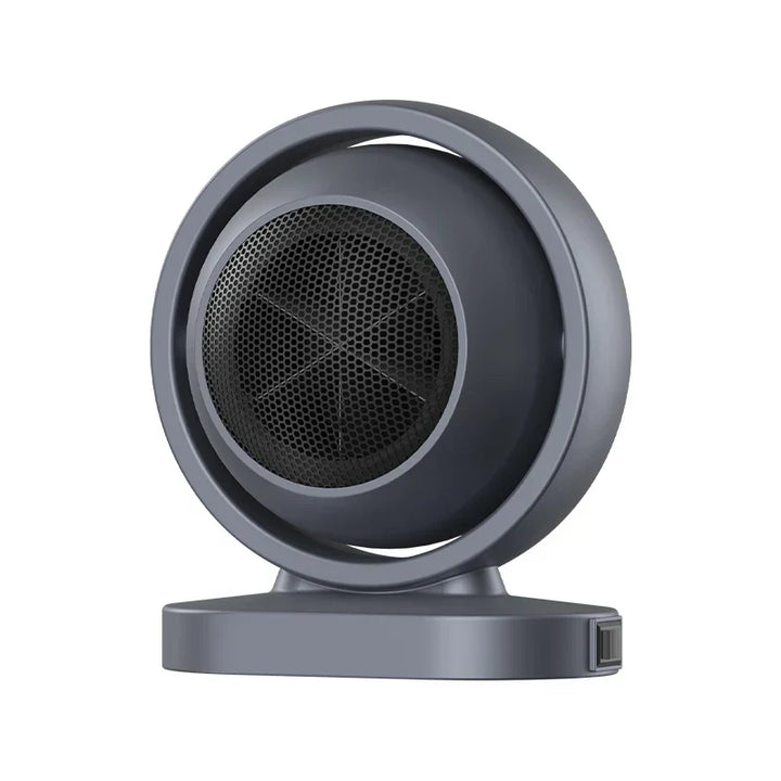 Varmeriket™ Mini PTC-varmer 380 W med ettknappsbetjening og jevn varme