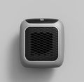 Varmeriket™ Mini vifteovn for veggmontering, 800 W med LED-display